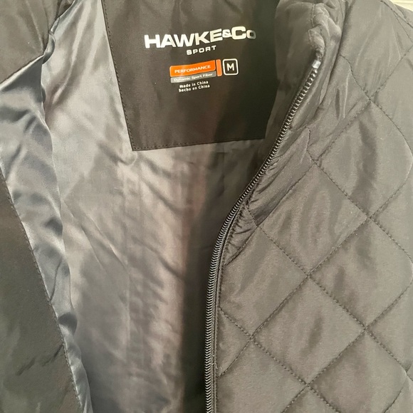 NWT HAWKE & CO BLACK MEDIUM VEST - Picture 2 of 7